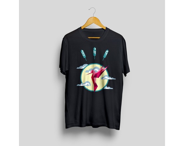 Hummingbird printed t-shirt