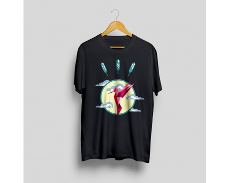 Hummingbird printed t-shirt