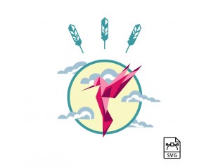 Hummingbird - Vector graphics