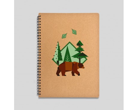 Mountain fox notebook